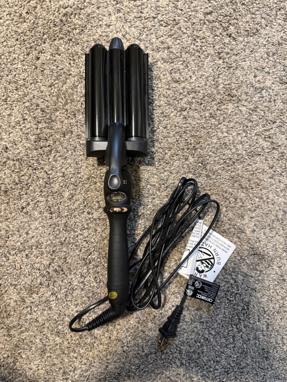 Amika 3-Bar Waver Hair Styling Iron